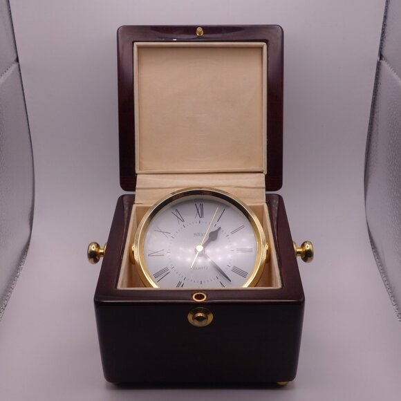 Vintage Birks Quartz Clock in a Box - Clock is working! - Picture 1 of 11